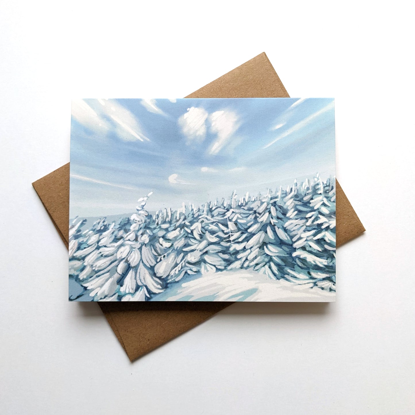 Cannon Mountain, New Hampshire Notecard
