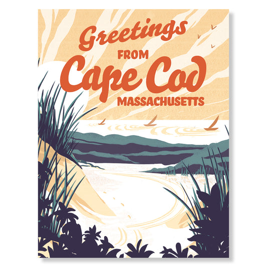 Cape Cod, Massachusetts Greeting Card