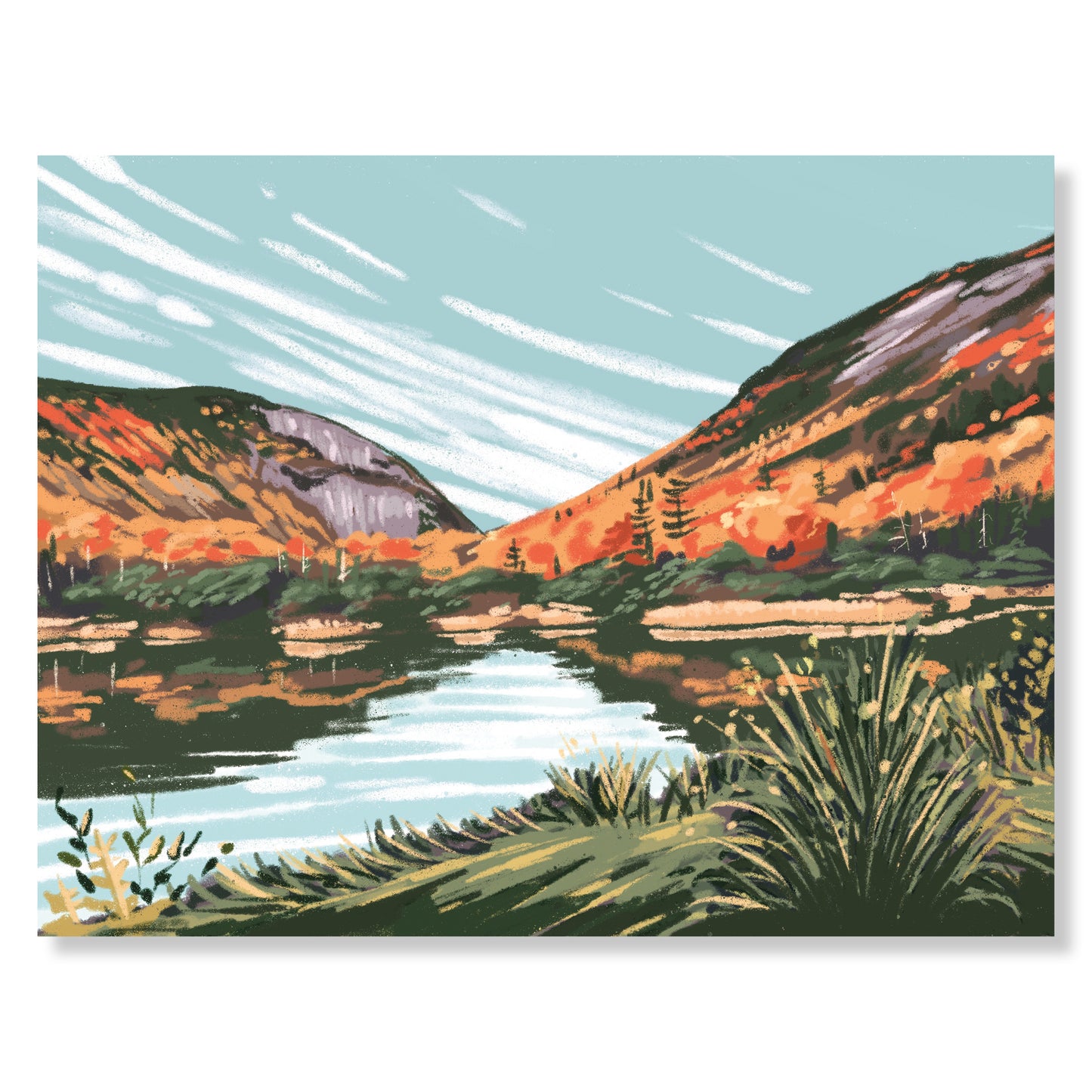 Crawford Notch, New Hampshire Notecard