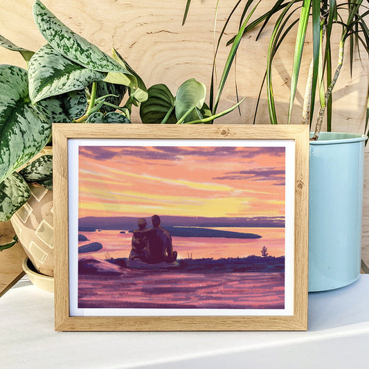 Cadillac Mountain, Maine Print