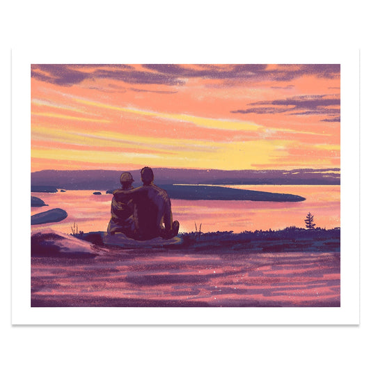 Cadillac Mountain, Maine Print