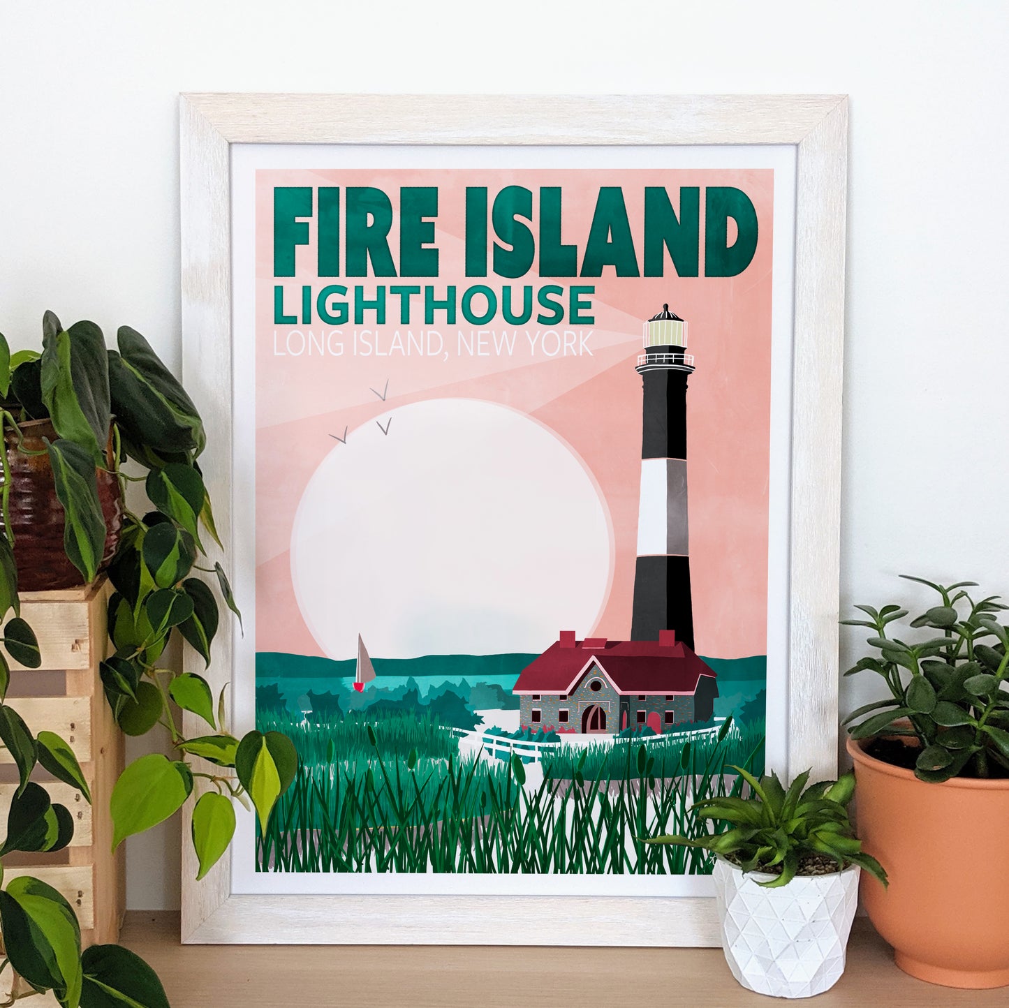Fire Island Lighthouse Print