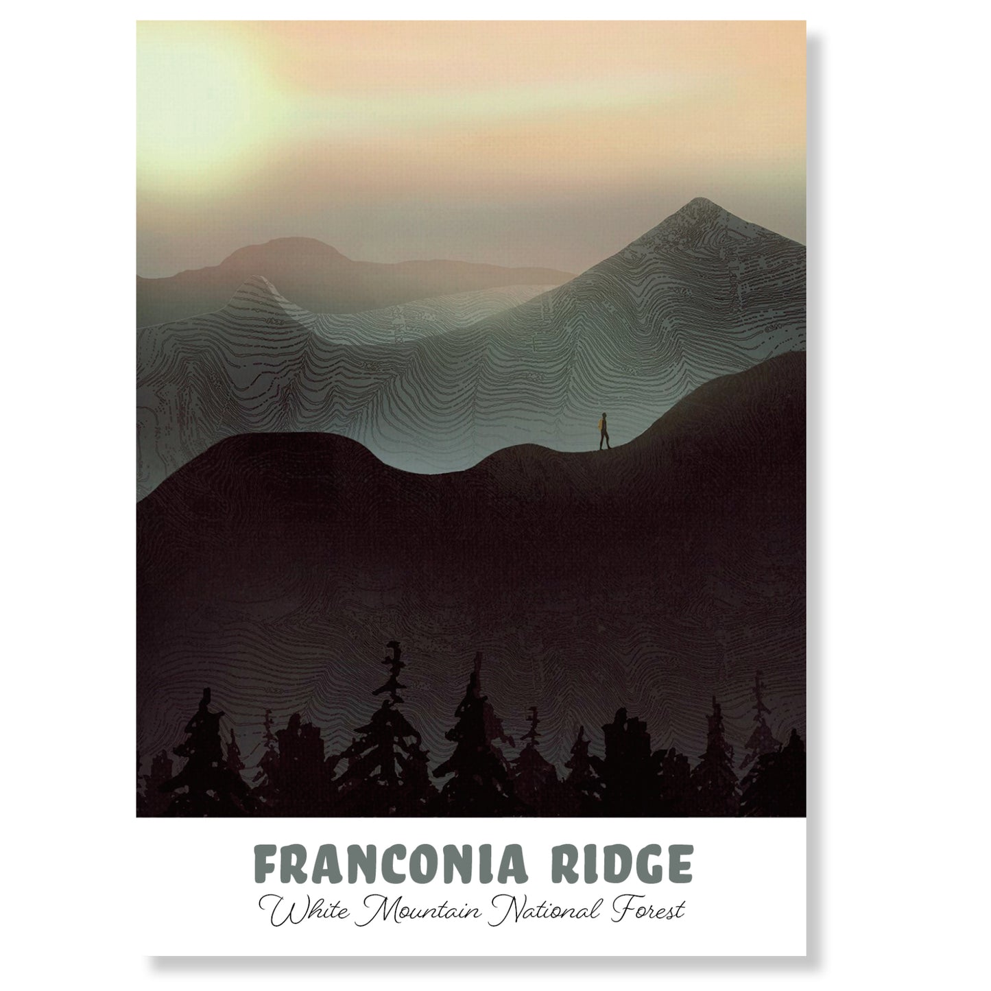 Franconia Ridge Postcard