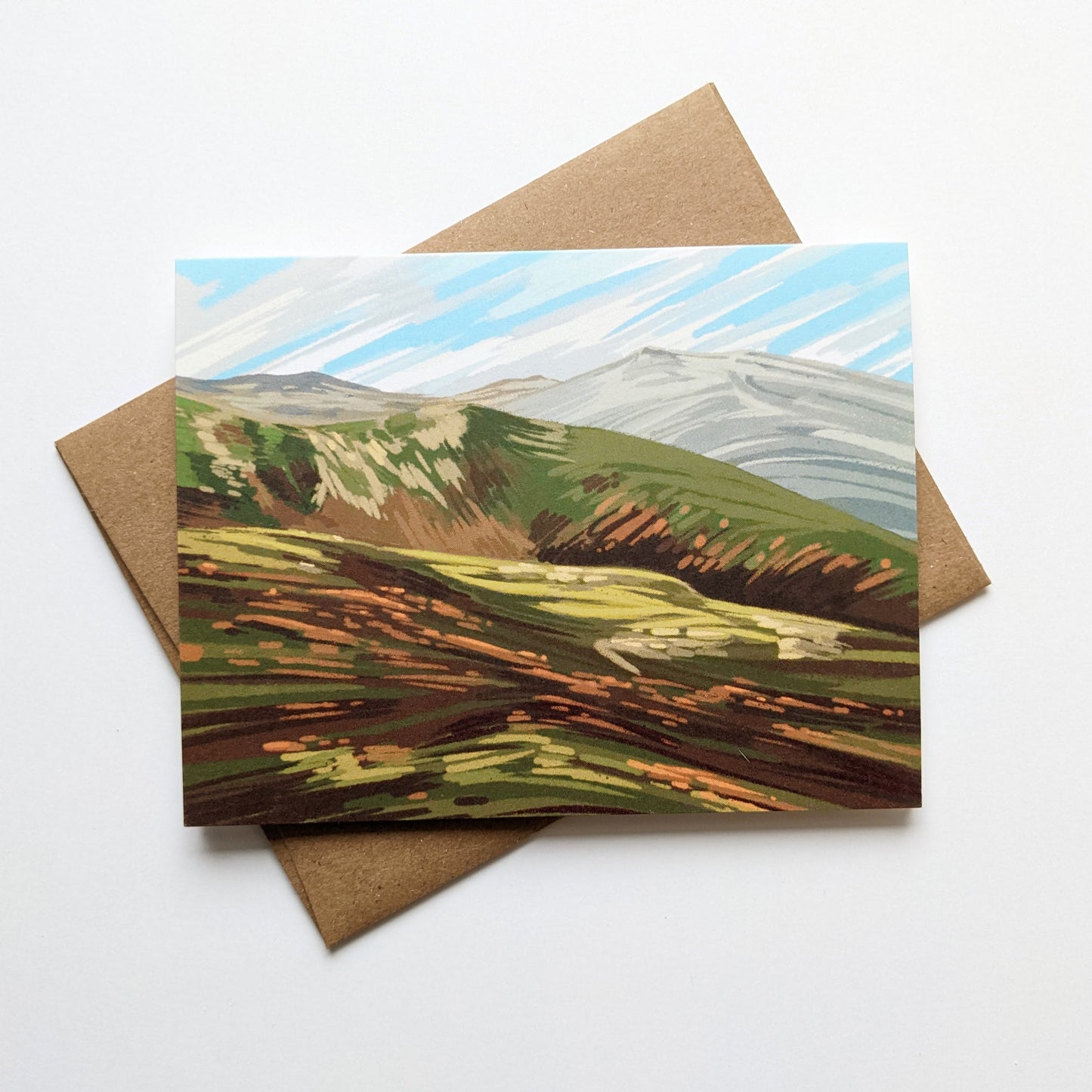 Glen Boulder Trail, New Hampshire Notecard