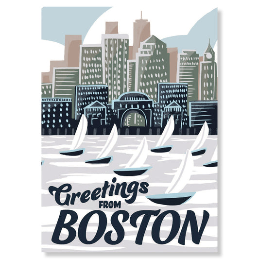 Boston, Massachusetts Postcard
