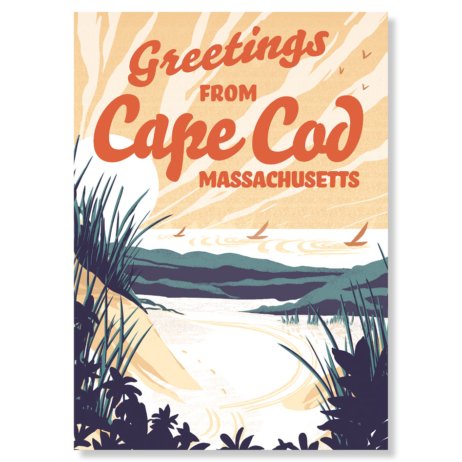Cape Cod, Massachusetts Postcard