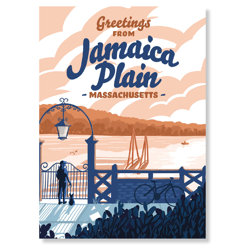 Jamaica Plain, Massachusetts Postcard