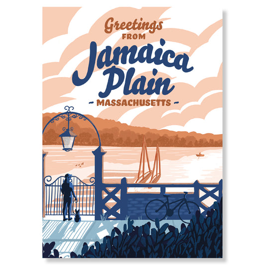 Jamaica Plain, Massachusetts Postcard
