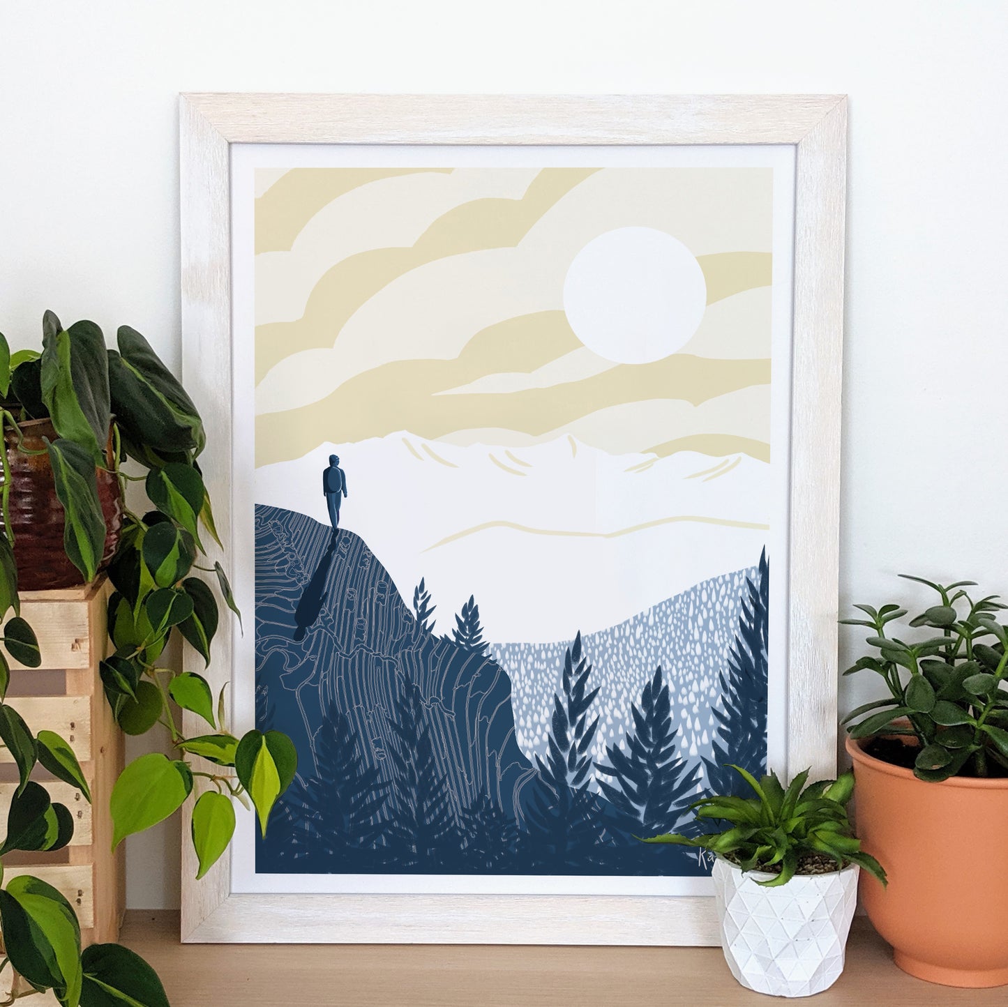 Hike the Whites Print