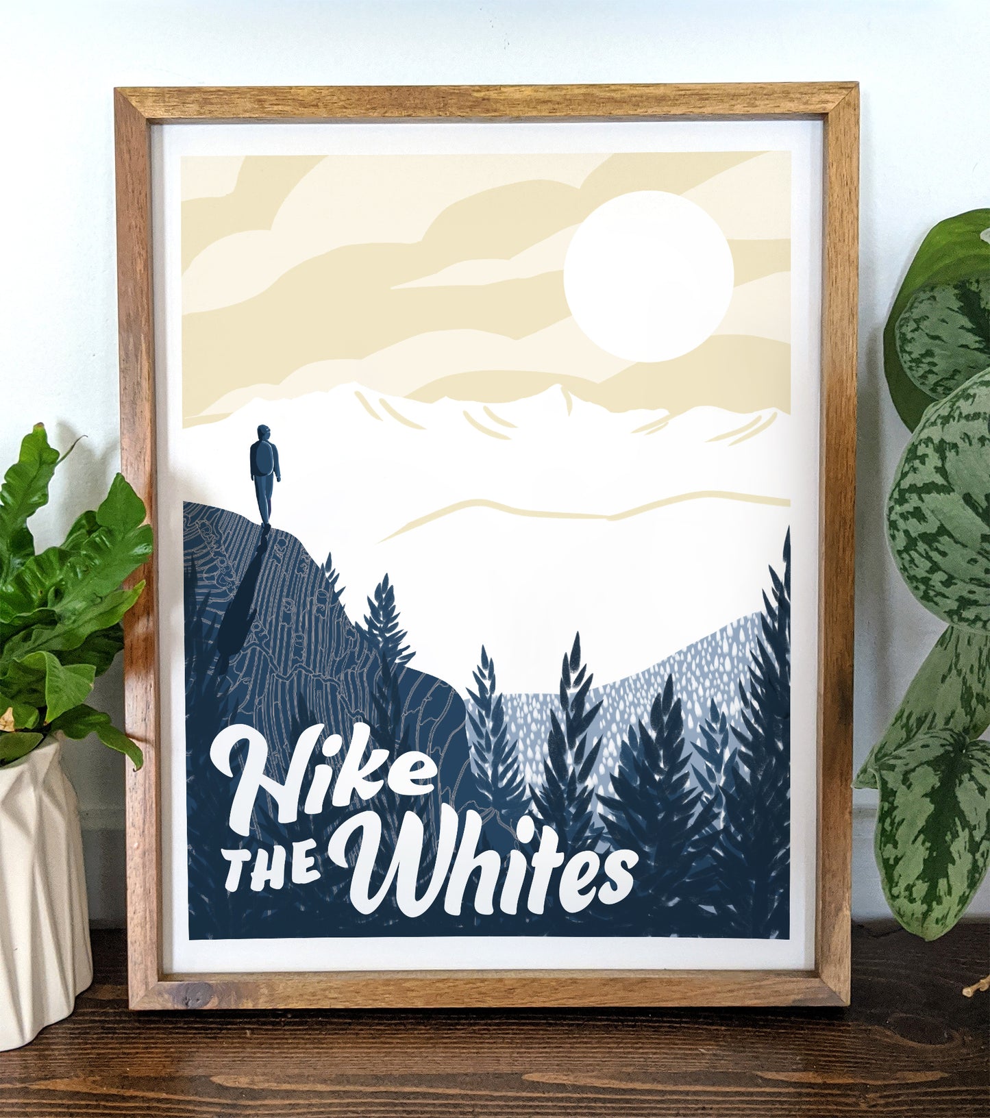Hike the Whites Print