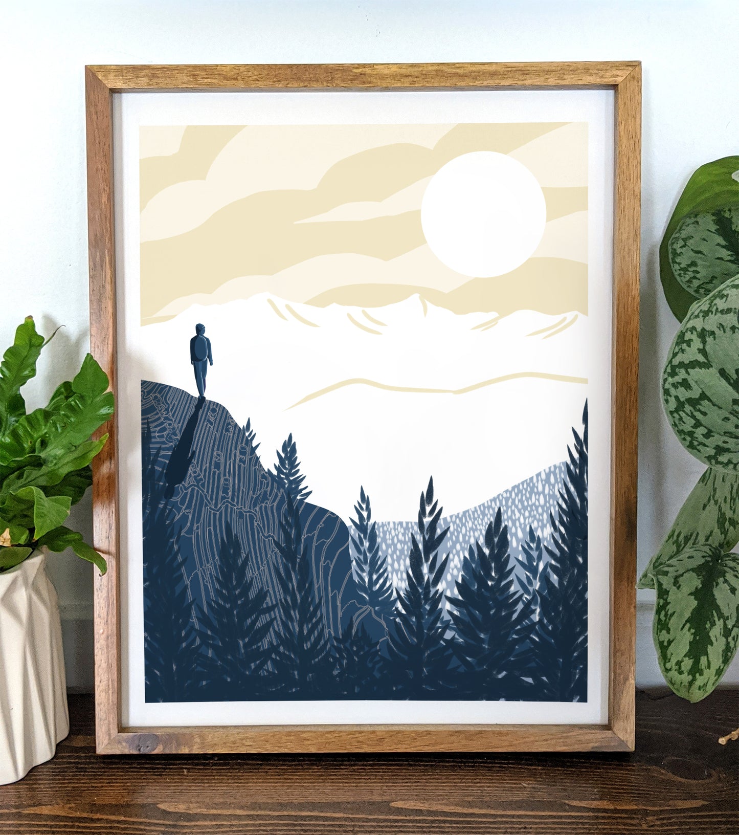 Hike the Whites Print
