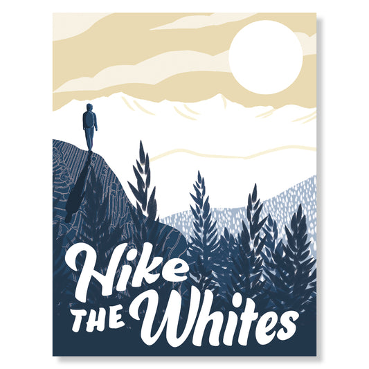 "Hike the Whites" Greeting Card