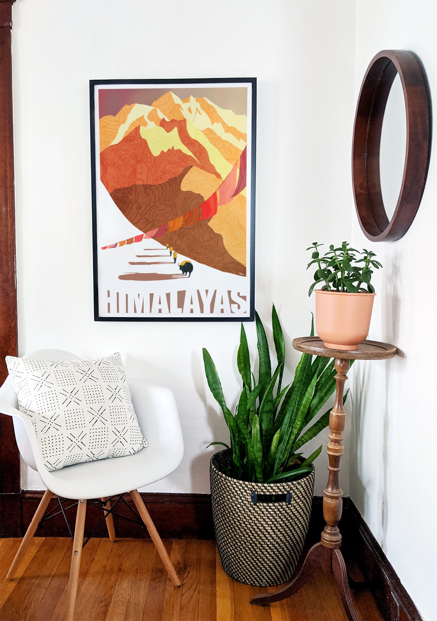 Himalayas Trekking Print