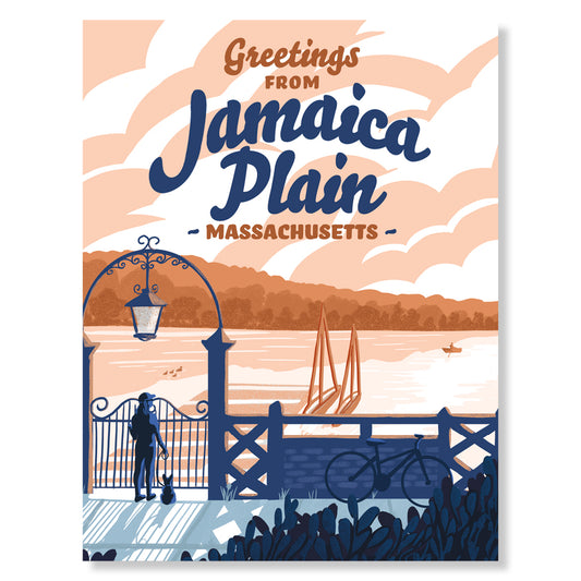 Jamaica Plain, Massachusetts Greeting Card