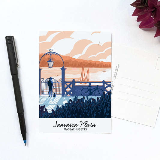Jamaica Plain, Massachusetts Postcard