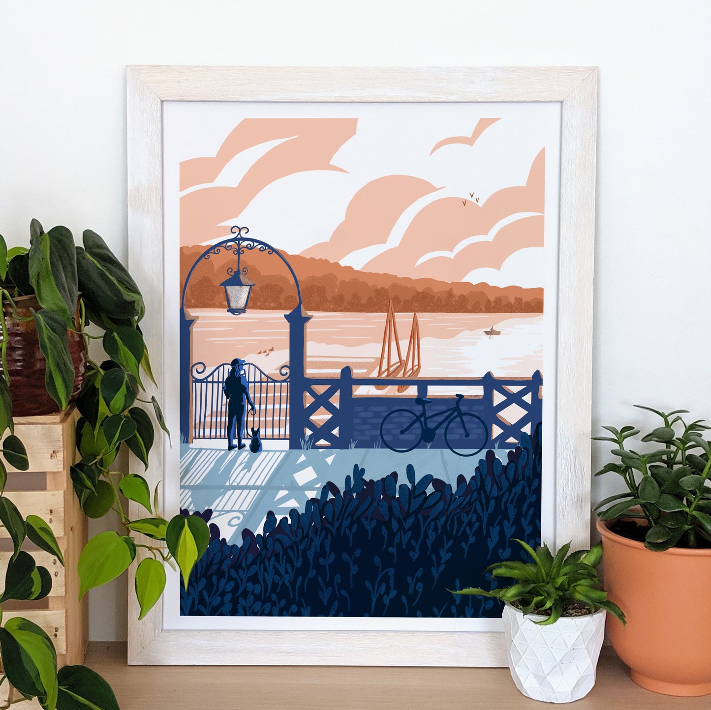 Jamaica Plain, Massachusetts Print