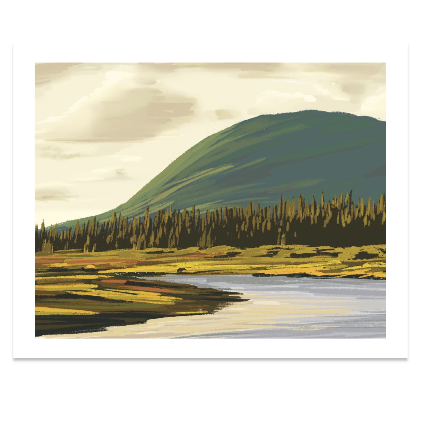 Kokadjo, Maine Print