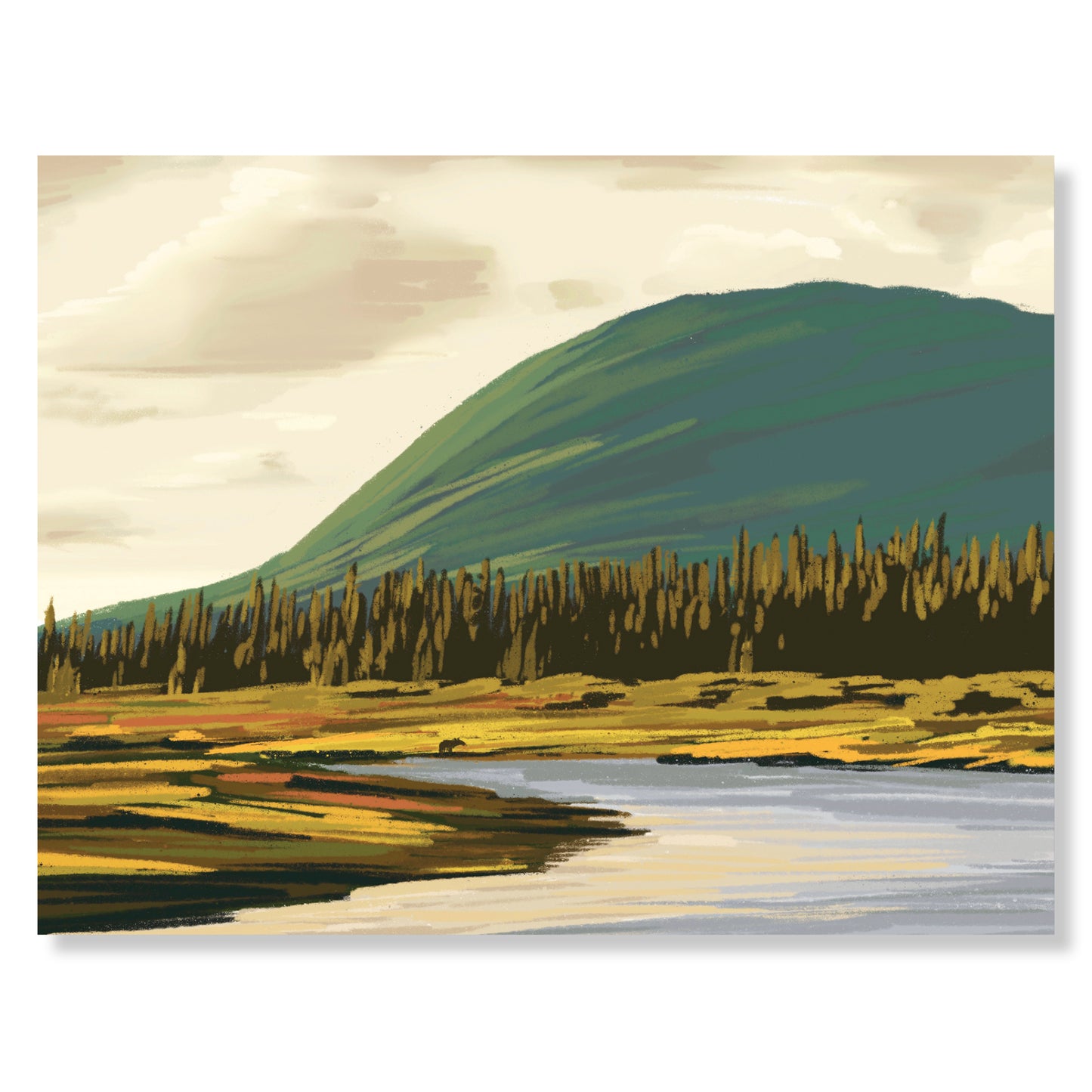 Kokadjo, Maine Notecard