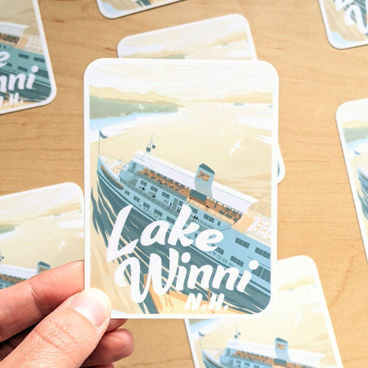 Lake Winnipesaukee Sticker