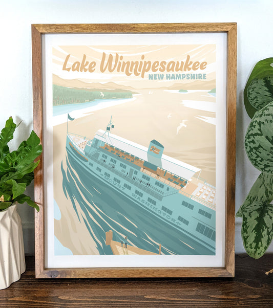 Lake Winnipesaukee, New Hampshire Print