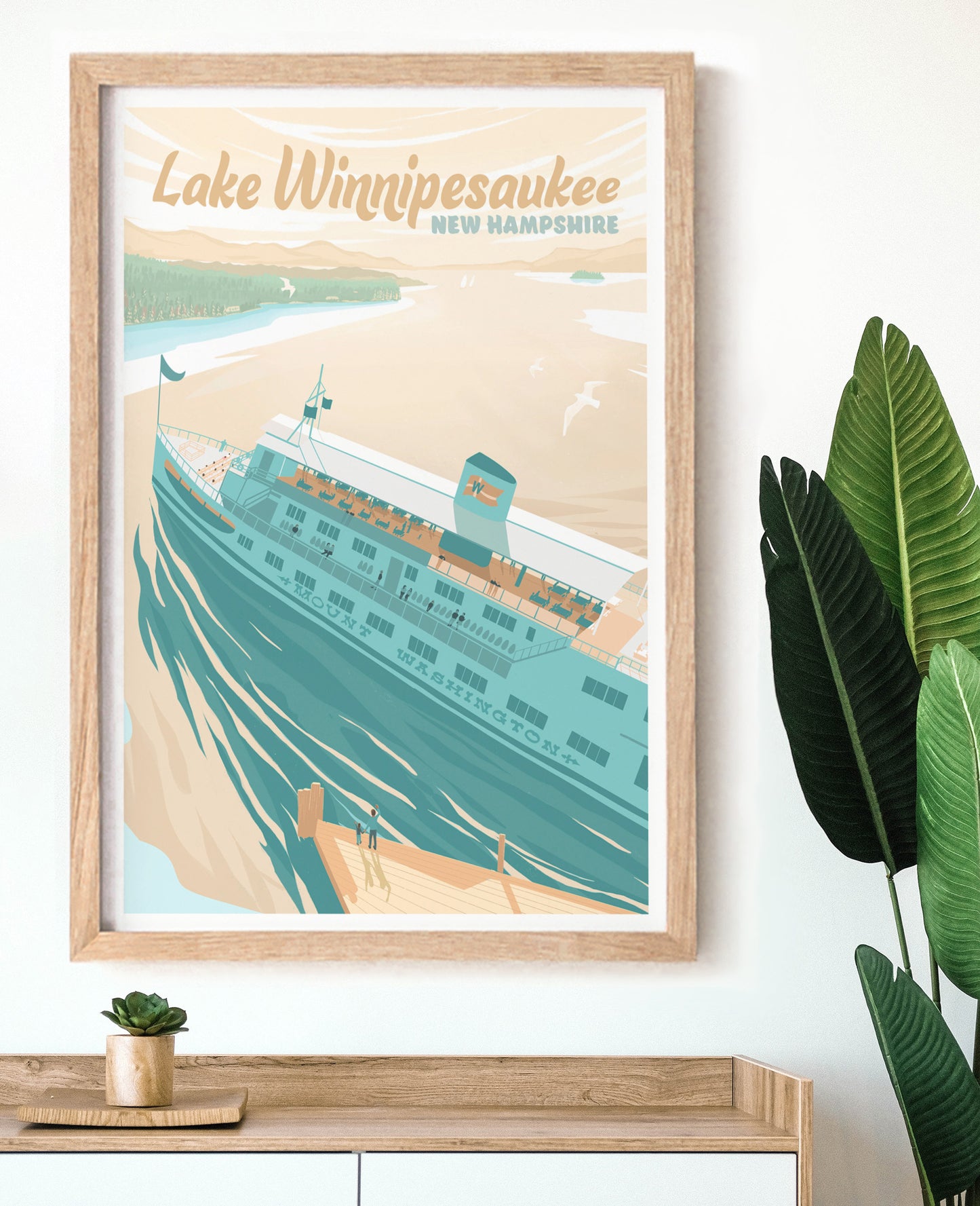 Lake Winnipesaukee, New Hampshire Print