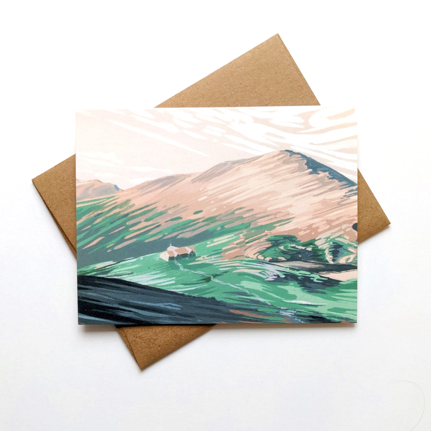 Lakes of the Clouds Hut, New Hampshire Notecard