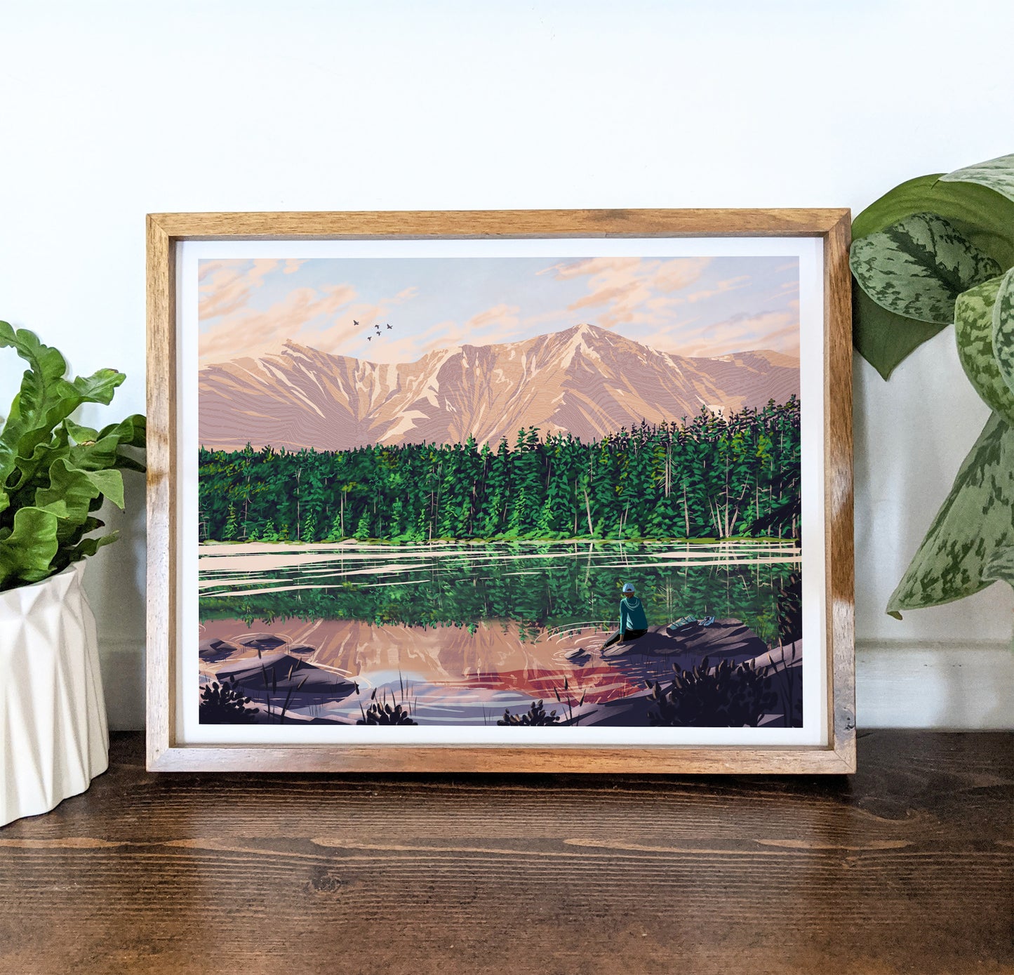 Lonesome Lake Print