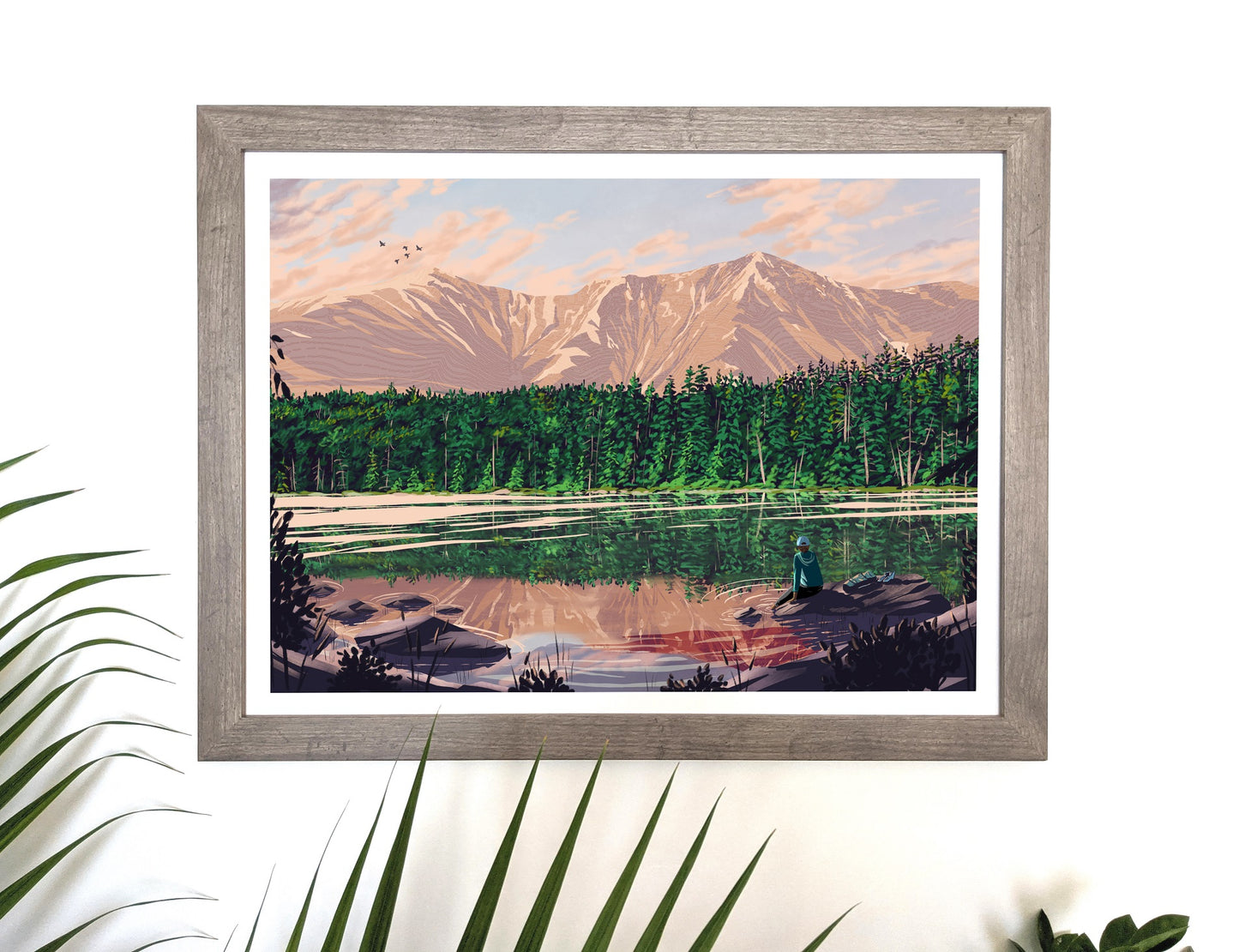 Lonesome Lake Print