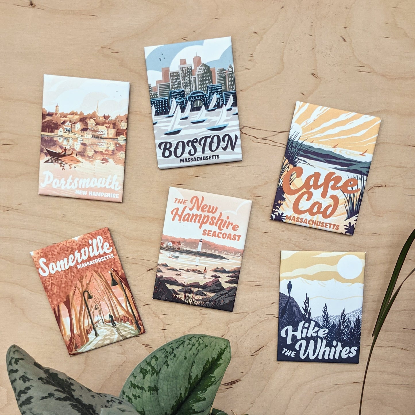 "Hike the Whites" Magnet