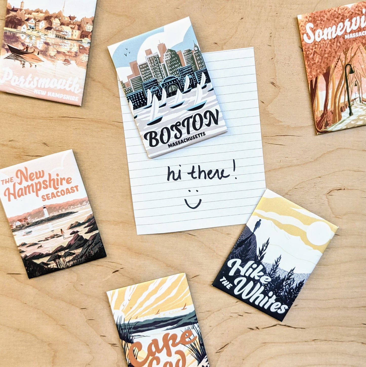 "Hike the Whites" Magnet