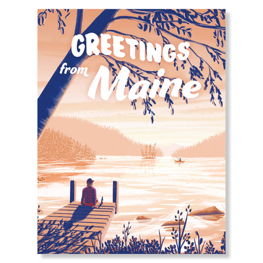 Maine Greeting Card