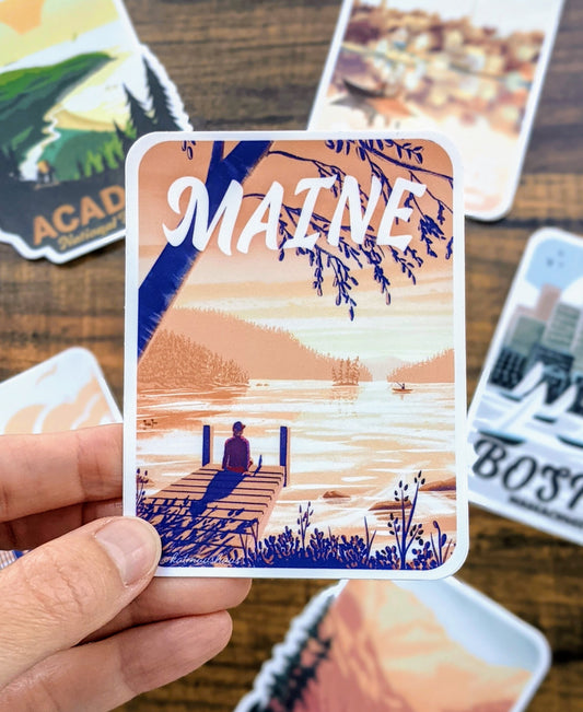 Maine Sticker