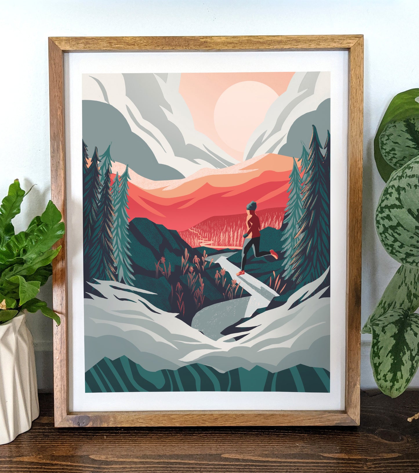 Wild Weather in the Whites Print