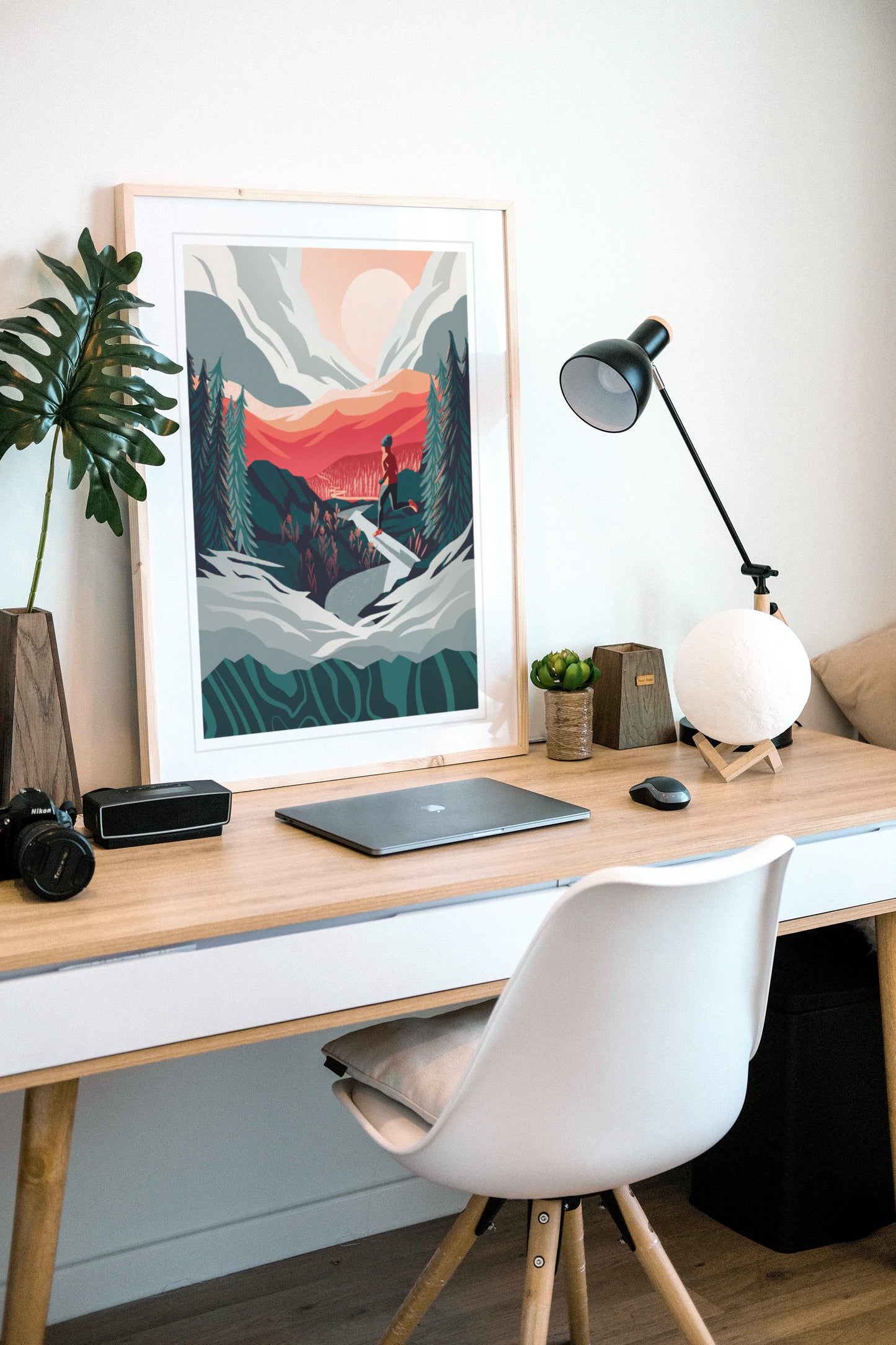 Wild Weather in the Whites Print