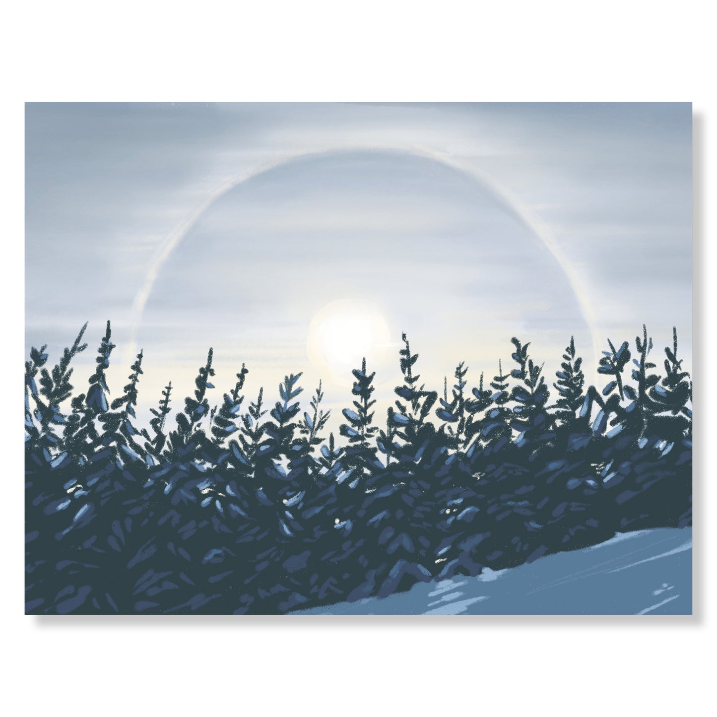 Mt. Snow, Vermont Notecard