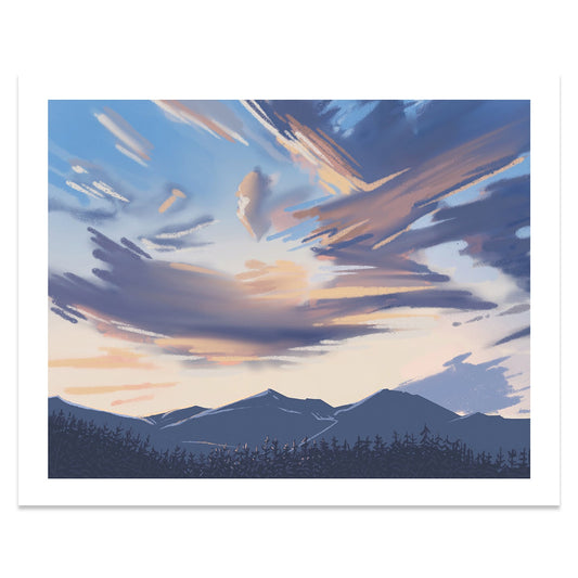 Northern Presidentials, New Hampshire Print