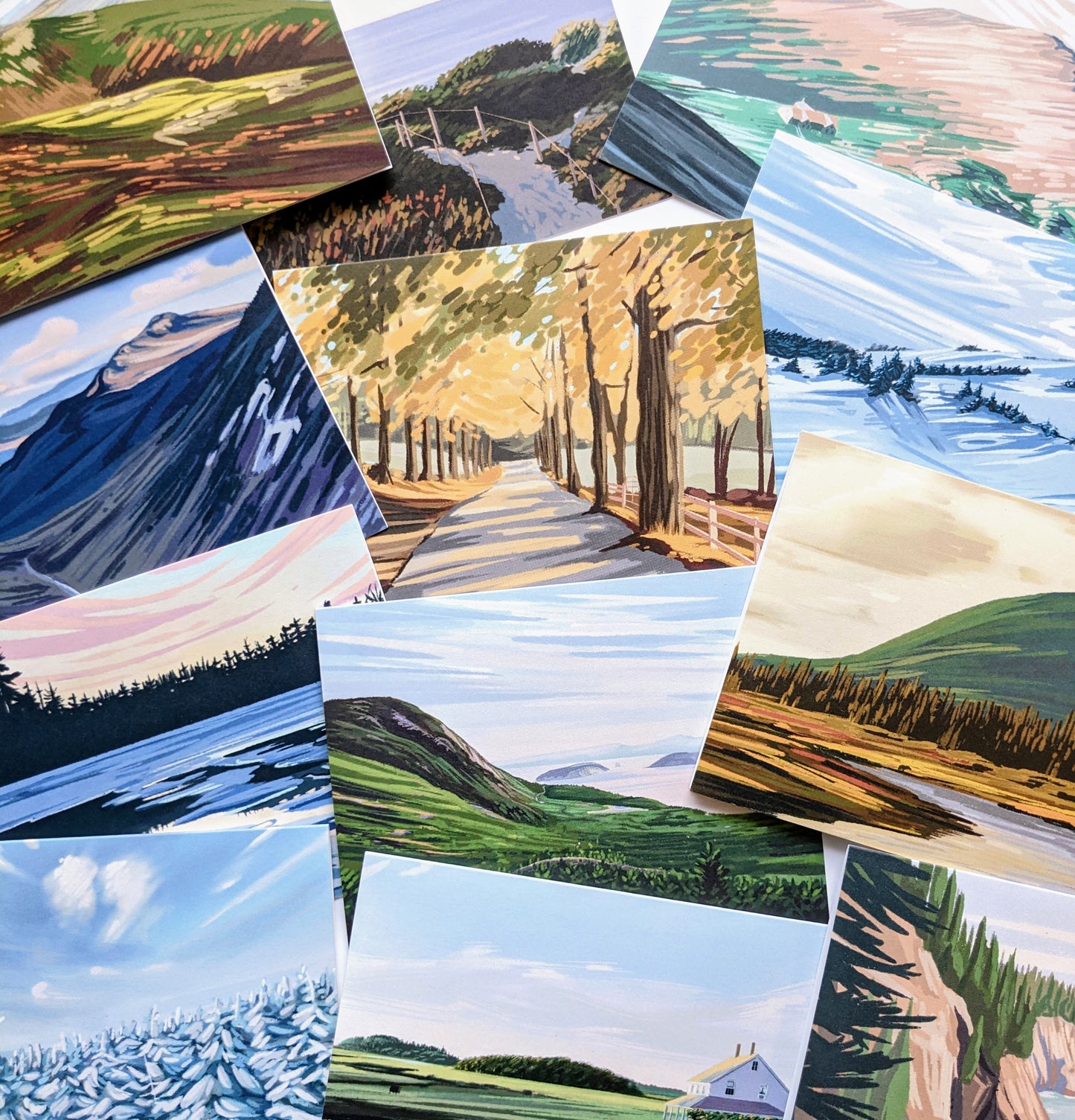 Glen Boulder Trail, New Hampshire Notecard