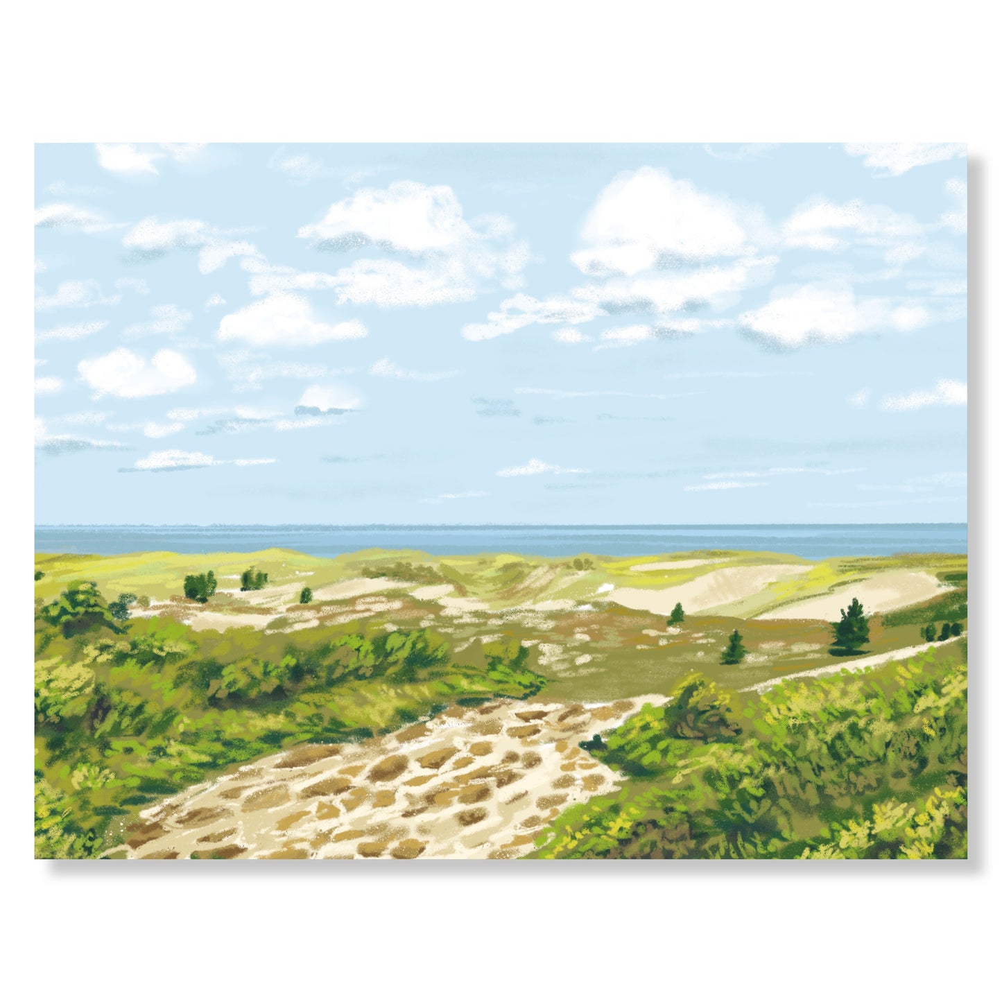 Plum Island, Massachusetts Notecard