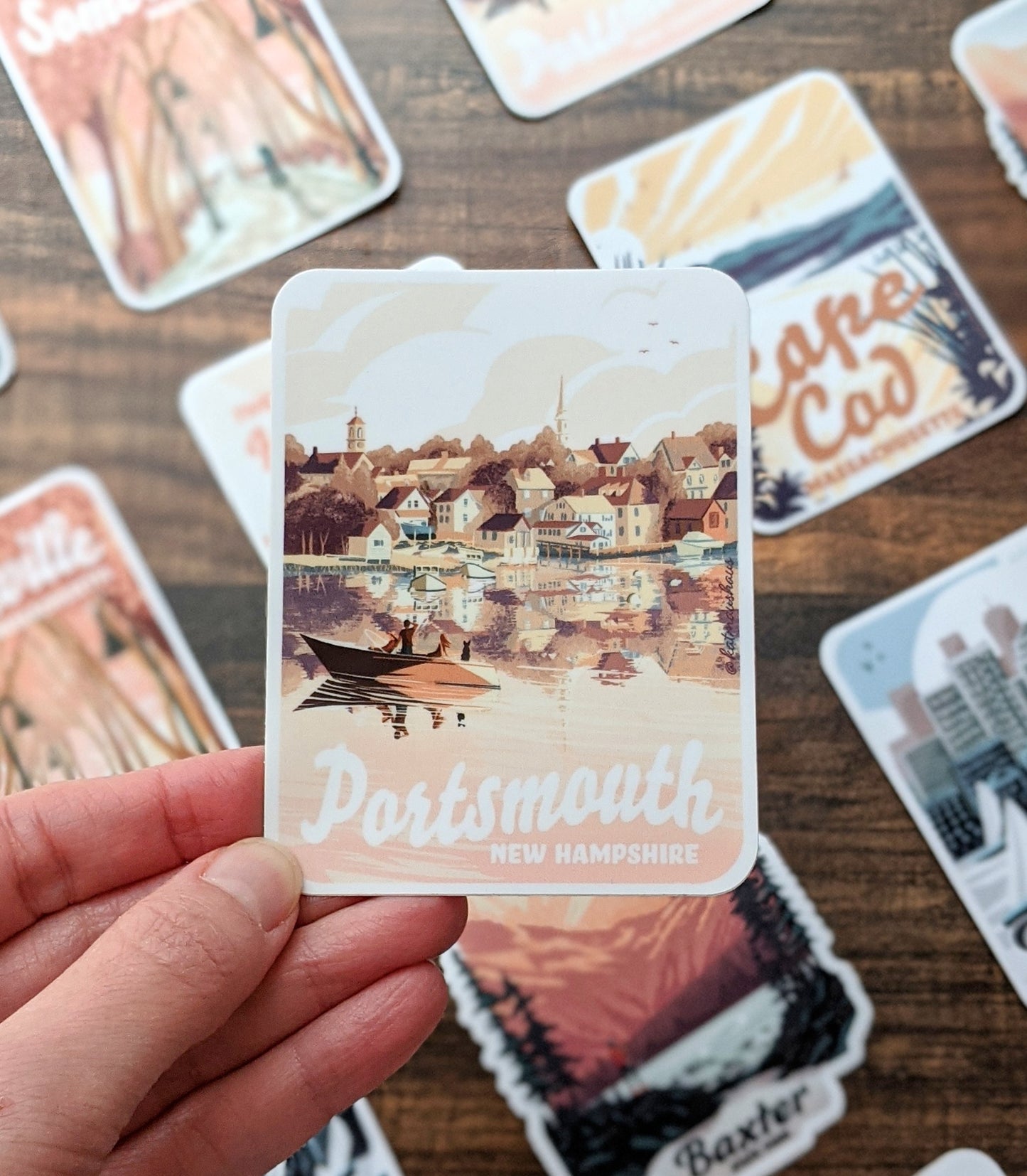 Portsmouth, New Hampshire Sticker