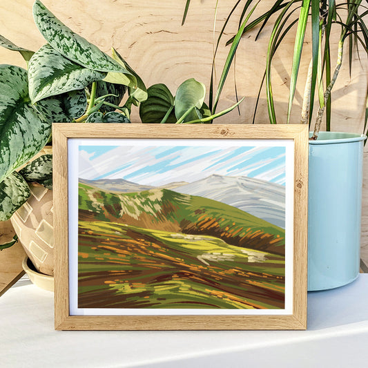 Glen Boulder Trail, New Hampshire Print