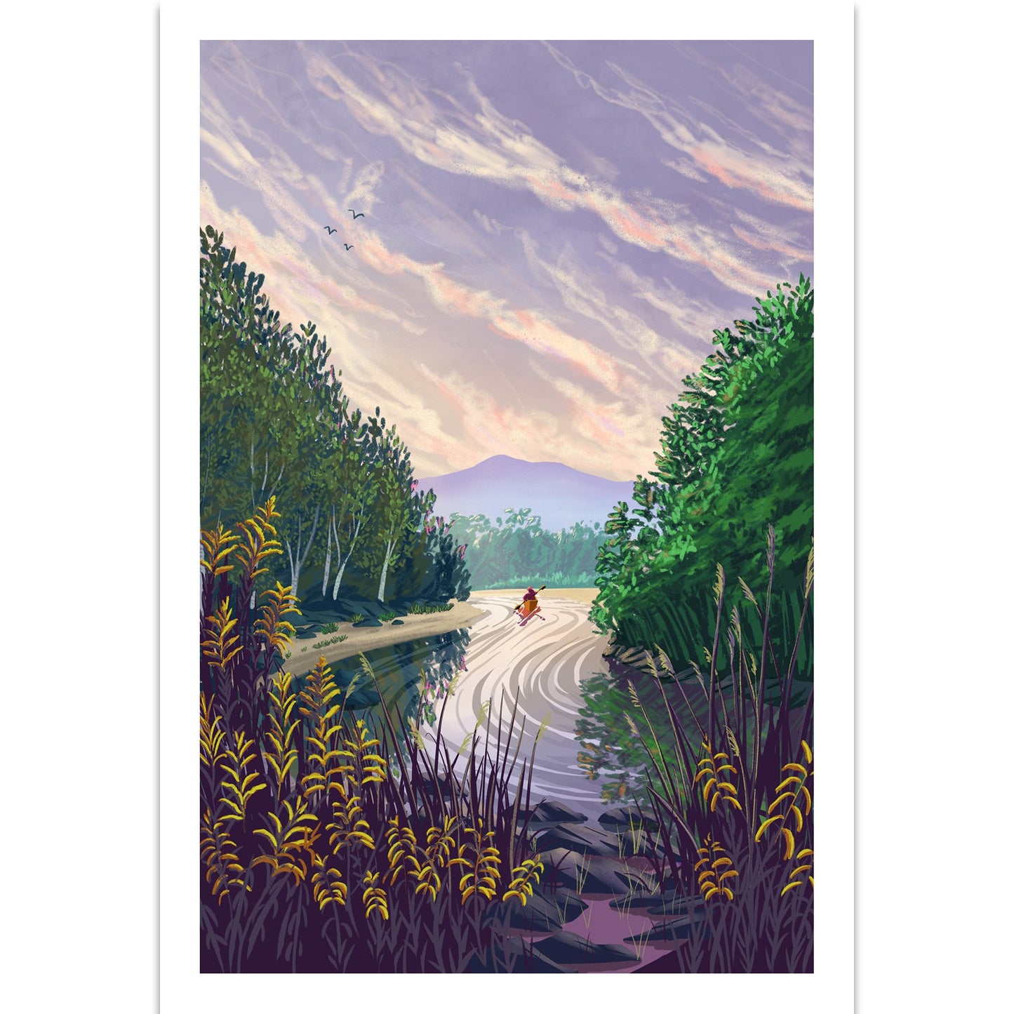 Saco River, New Hampshire Print