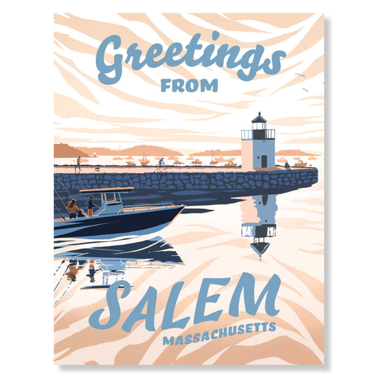 Salem, Massachusetts Greeting Card