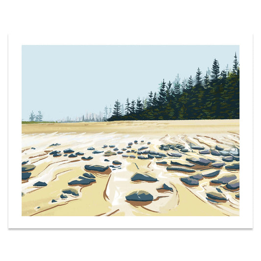 Acadia National Park (Sand Beach), Maine Print