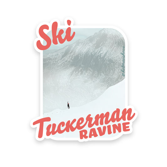 Ski Tuckerman Ravine Sticker