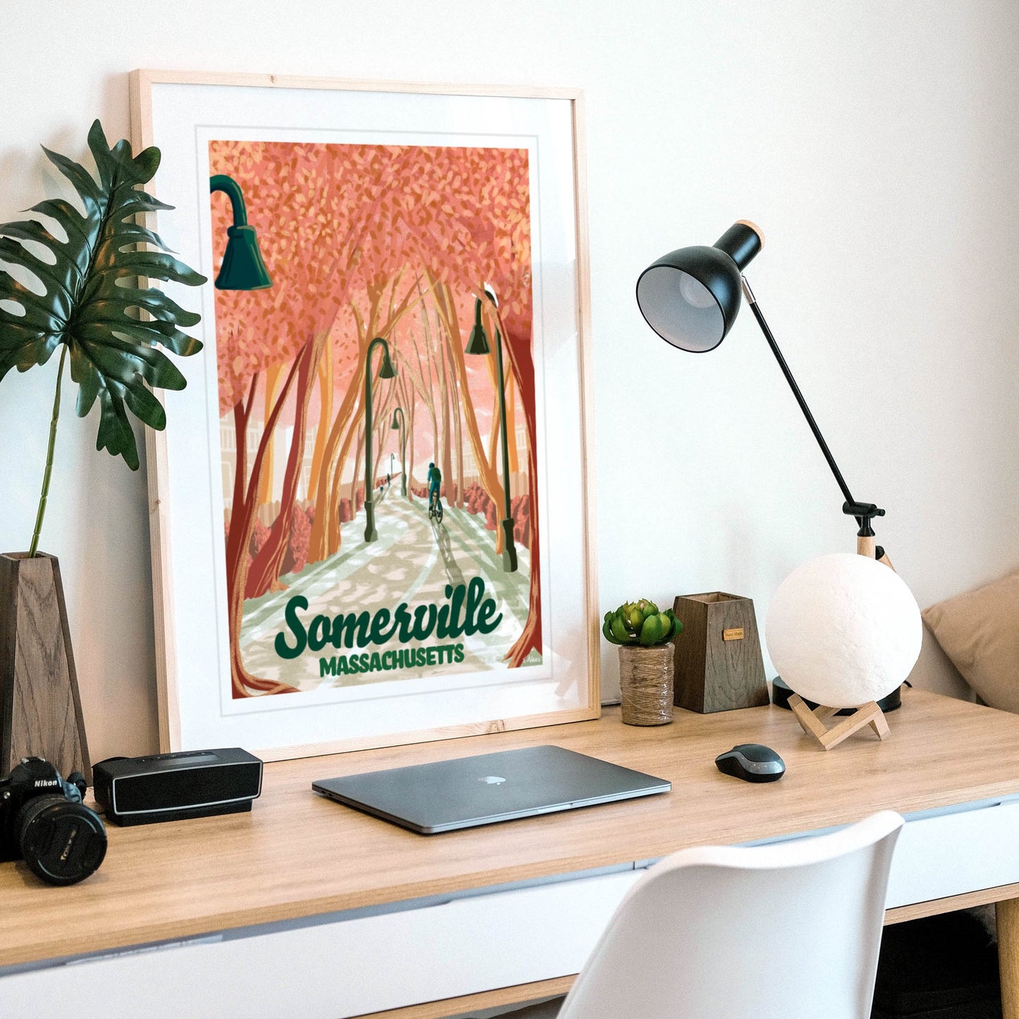 Somerville, Massachusetts Print