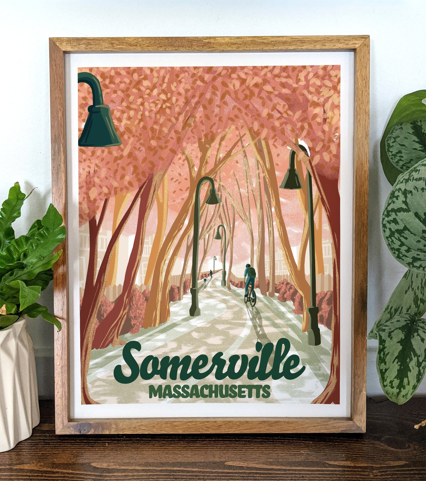 Somerville, Massachusetts Print
