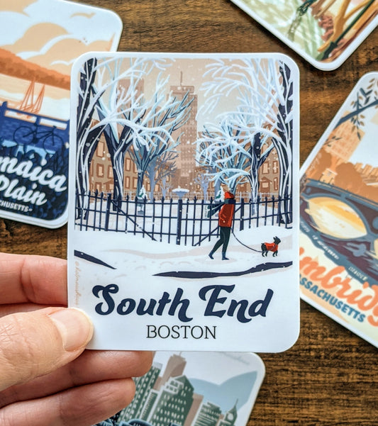 South End, Boston Sticker