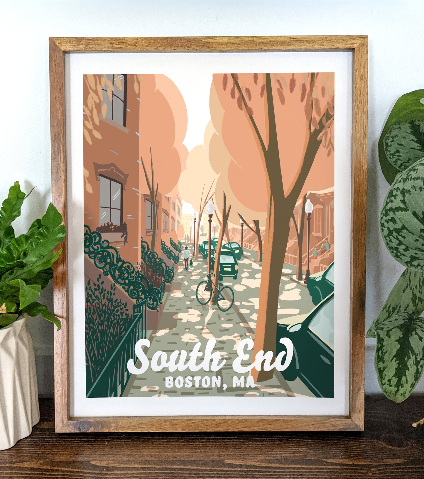 South End Boston Print (Summer Edition)