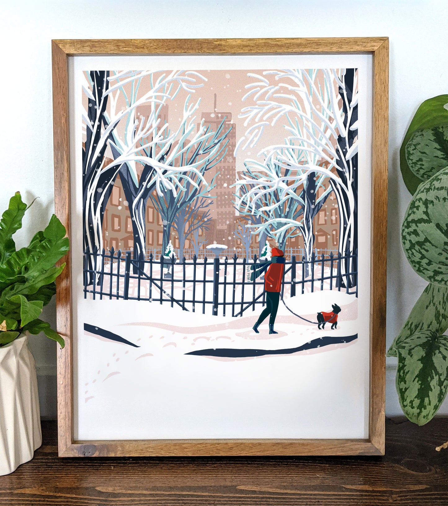 South End Boston Print