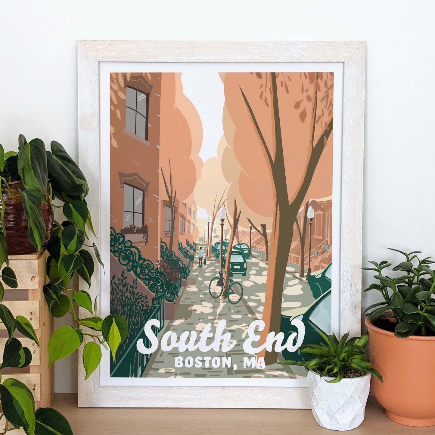 South End Boston Print (Summer Edition)
